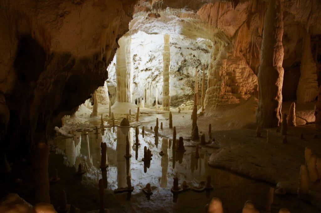 Frassassi Caves in Italy
