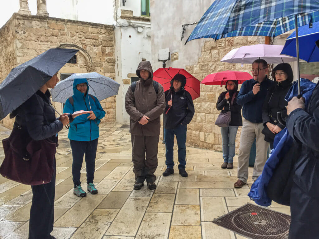Rainy Day with MP Tours in Puglia, Italy