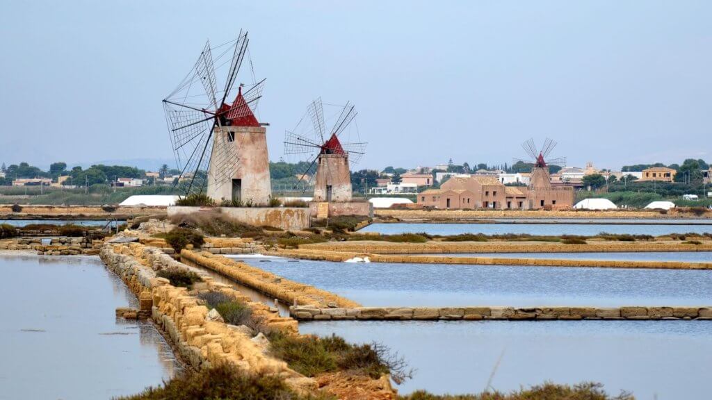 Sicily Marsala Salt Fields