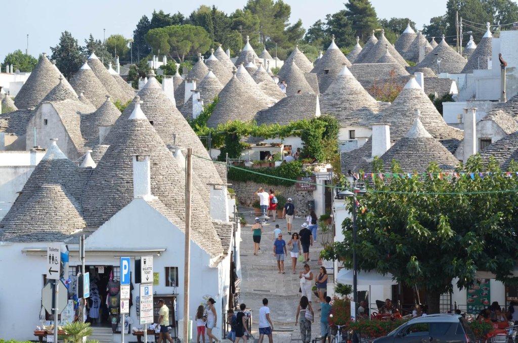 Trulli in Alberobello, Italy