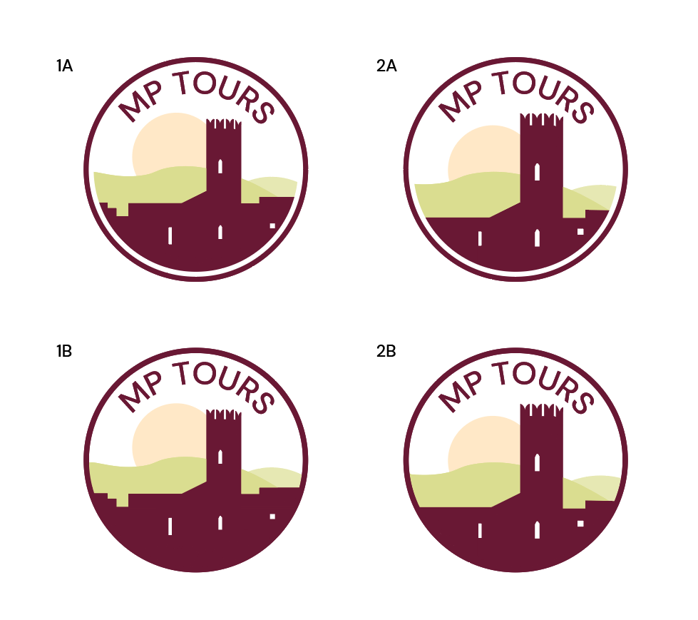 MP TOURS LOGO iterations