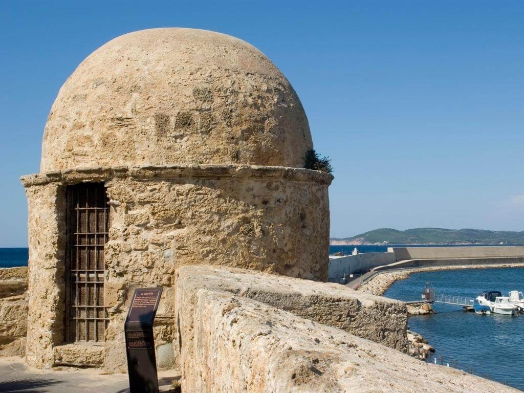 Alghero Fort in Sardinia Italy